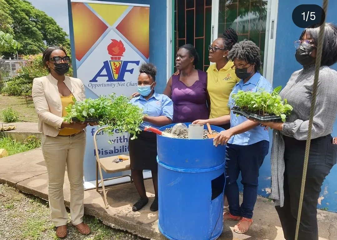 Seedling donation to the Abilities Foundation